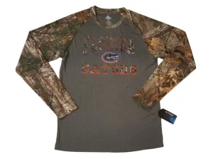 Florida Gators Colosseum Gray & Realtree Performance Long Sleeve T-Shirt (L)