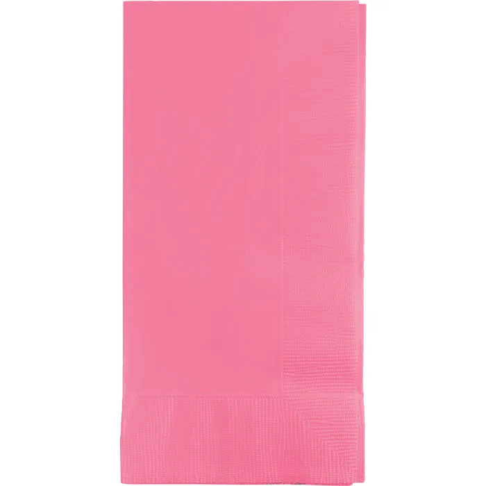 Bulk Candy Pink 2 Ply Dinner Napkins (600 per Case)