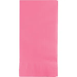 Bulk Candy Pink 2 Ply Dinner Napkins (600 per Case)