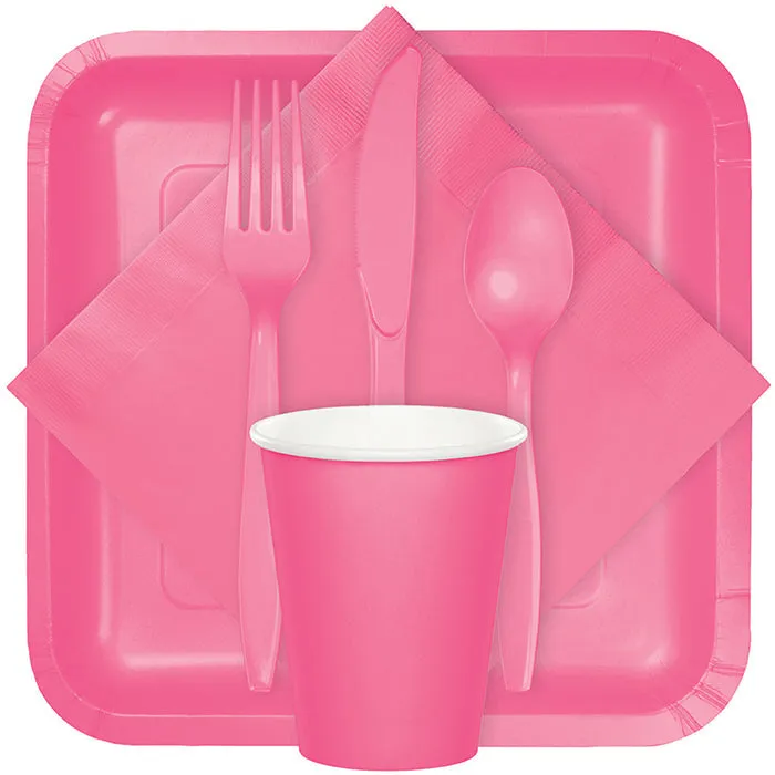 Bulk Candy Pink 2 Ply Dinner Napkins (600 per Case)