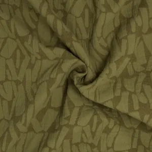 Clara Cotton Rayon Linen Jacquard Fern ½ yd