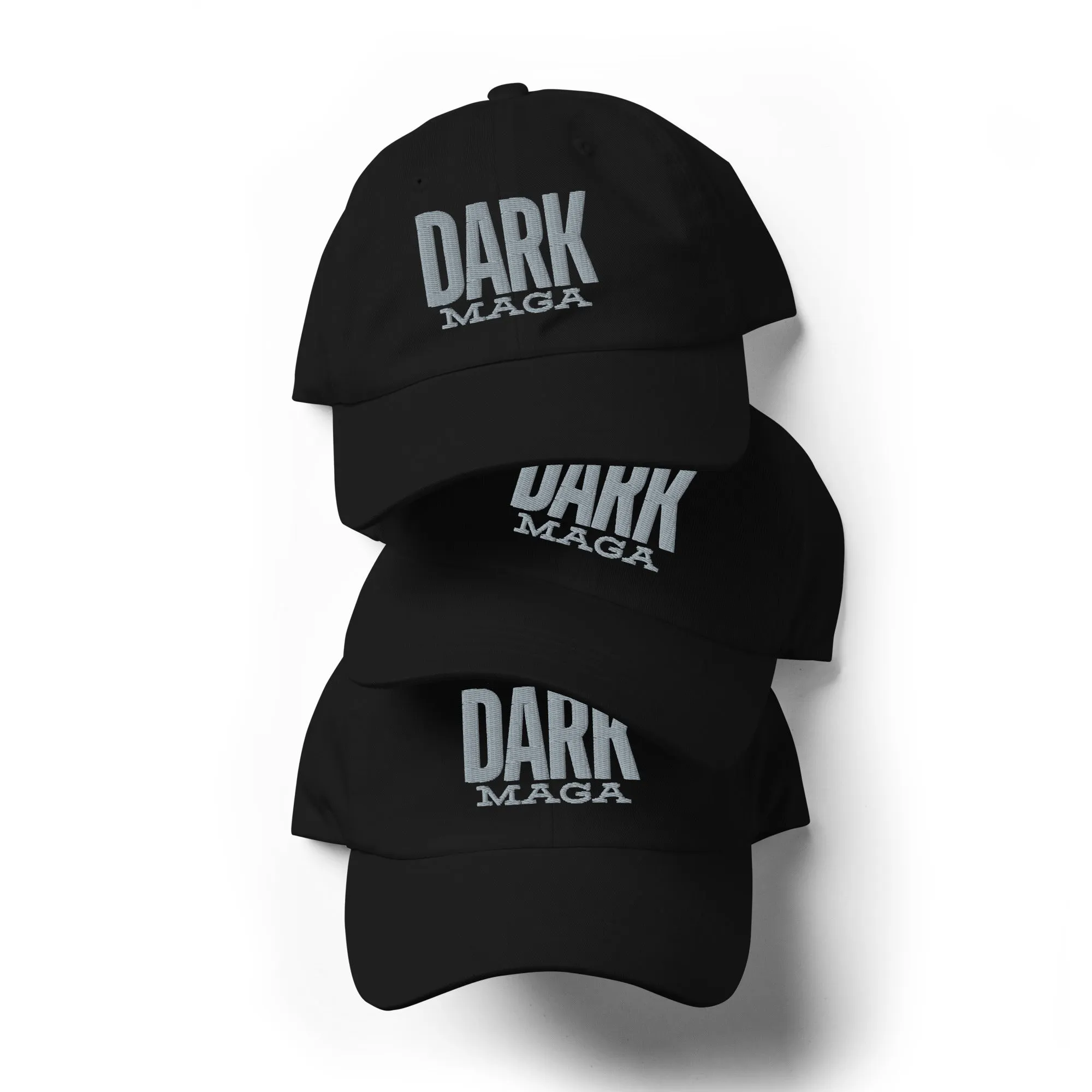 Dark MAGA Custom Embroidered Hat