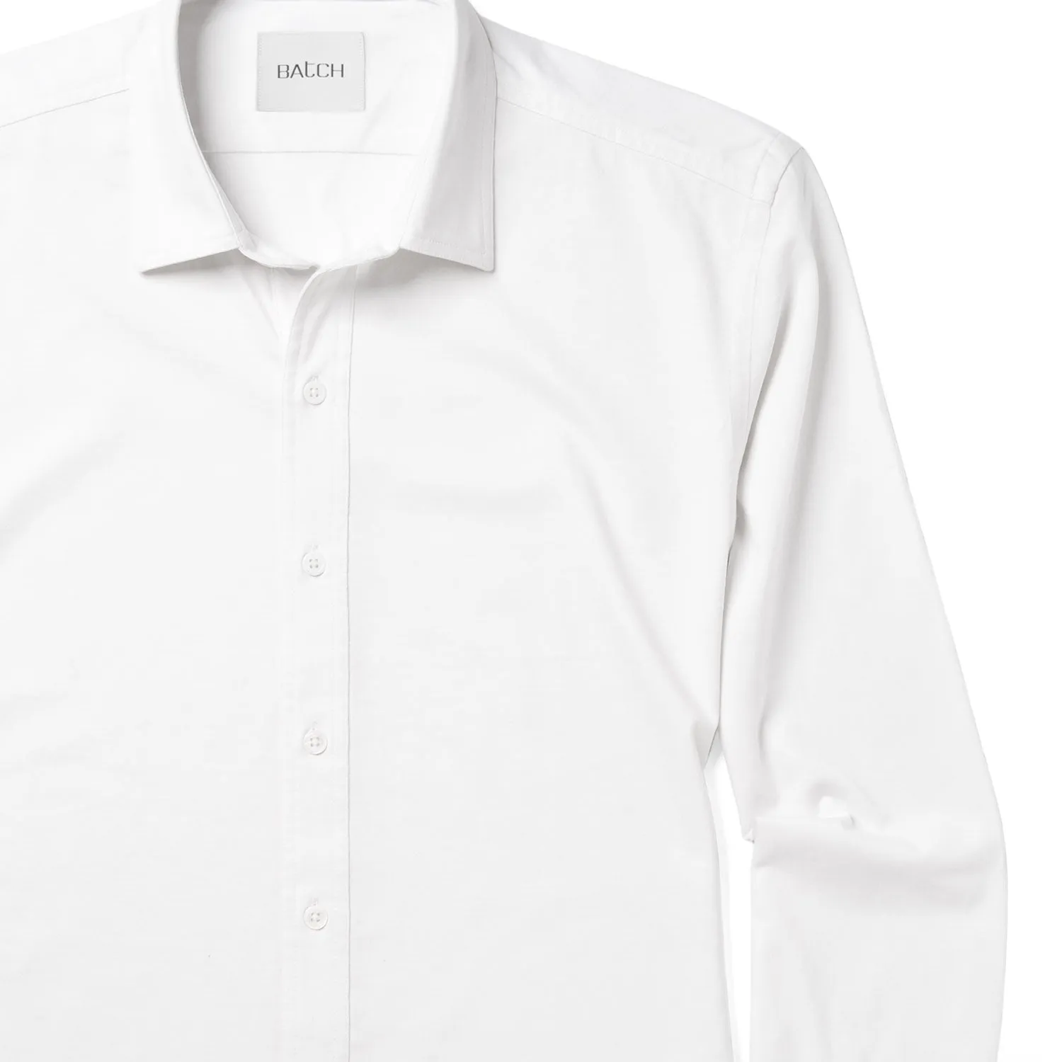 Essential T-Shirt Shirt - Pure White Cotton Jersey