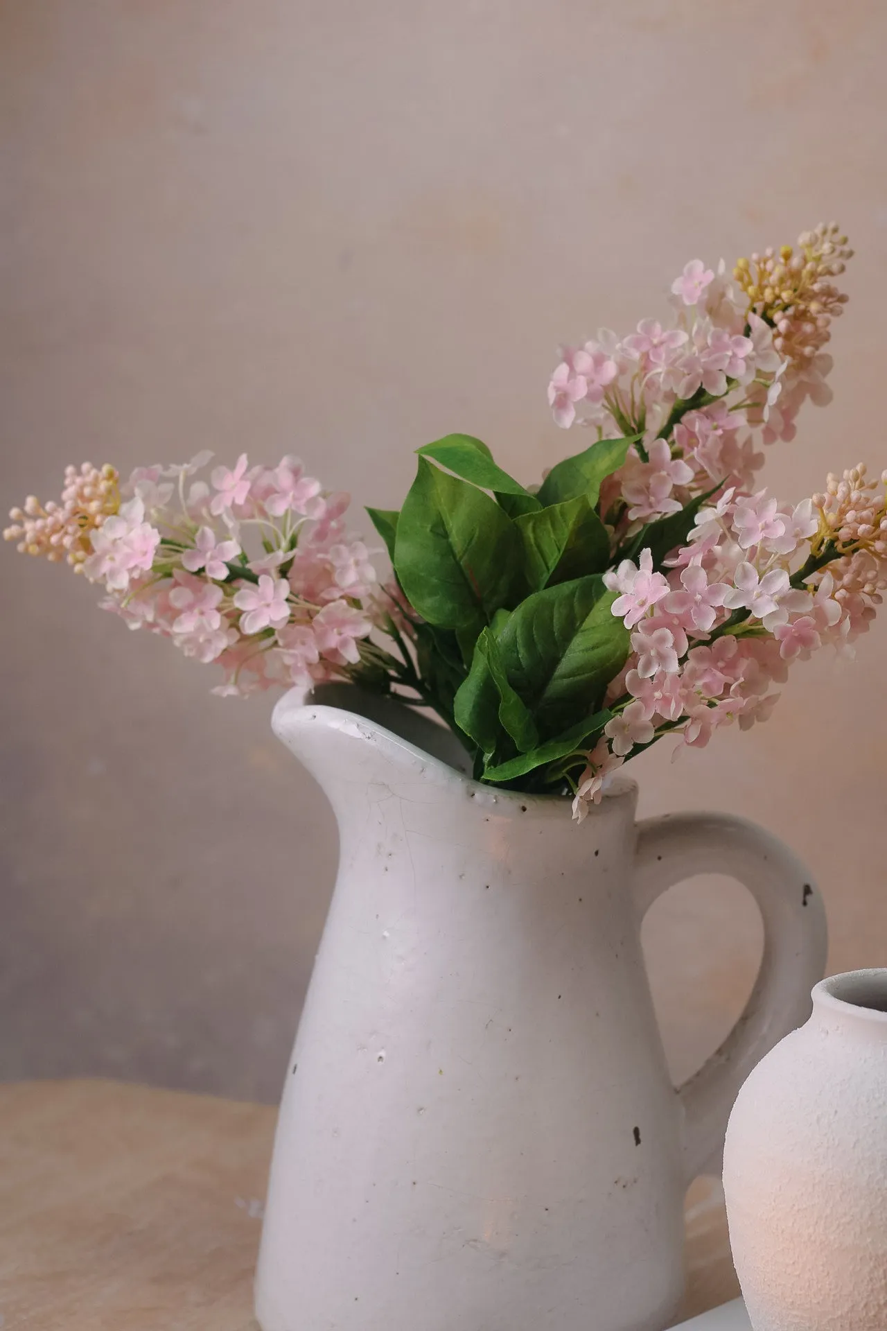 Faux Light Pink Lilac Stem