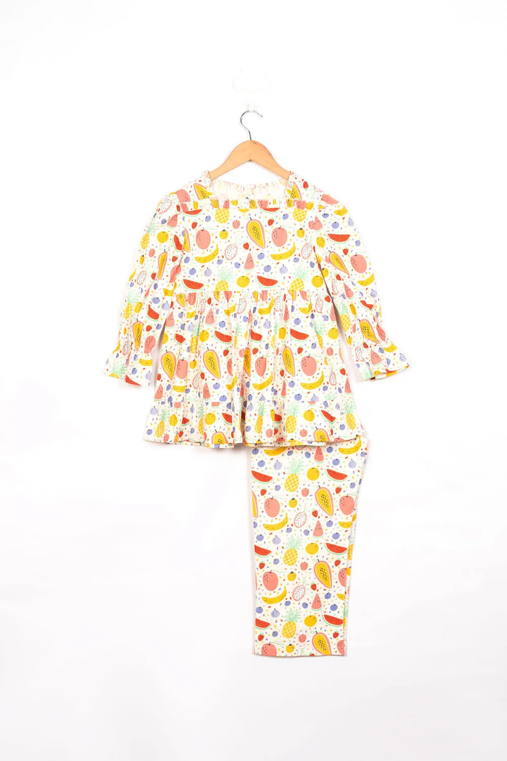 Fruit Print Pyjama Set