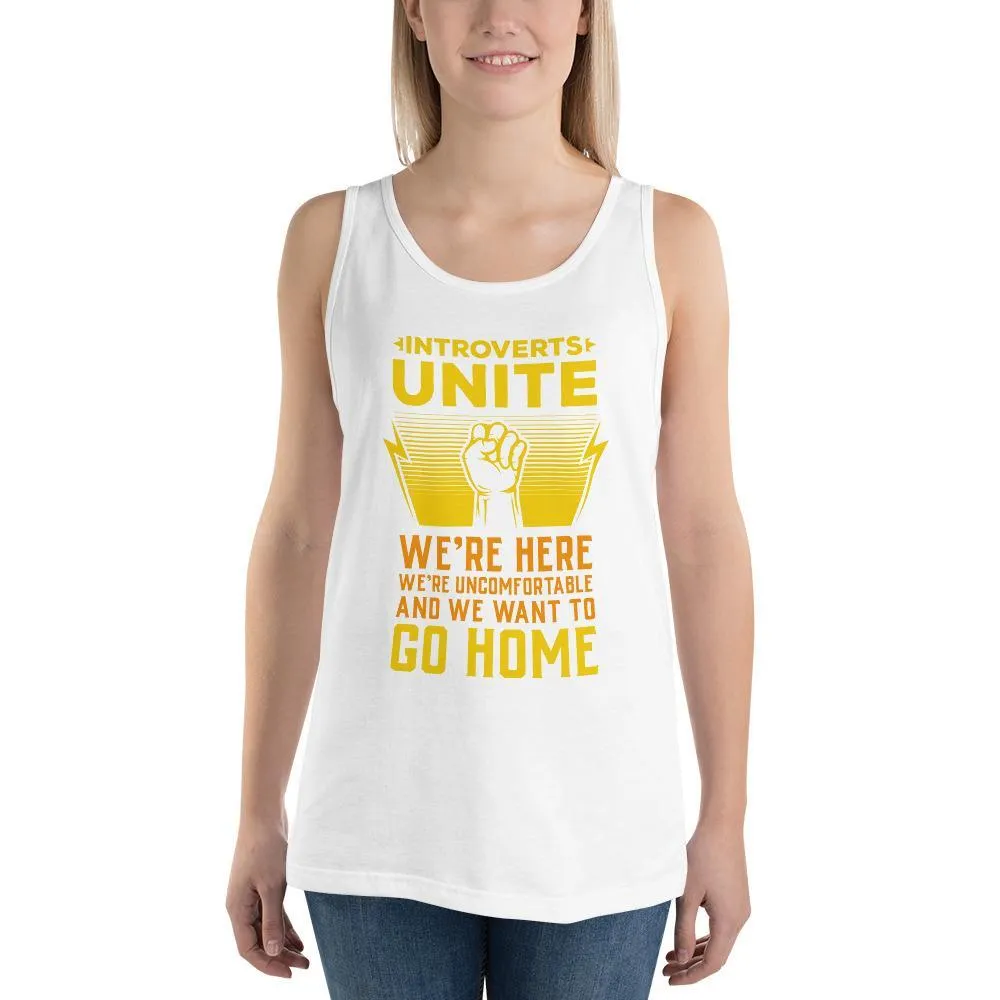 Introverts Unite - Unisex Tank Top