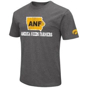 Iowa Hawkeyes Colosseum America Needs Farmers ANF Short Sleeve Cotton T-Shirt