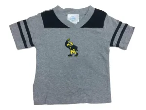 Iowa Hawkeyes Two Feet Ahead YOUTH Retro Logo Short Sleeve T-Shirt 2-4 (XS)