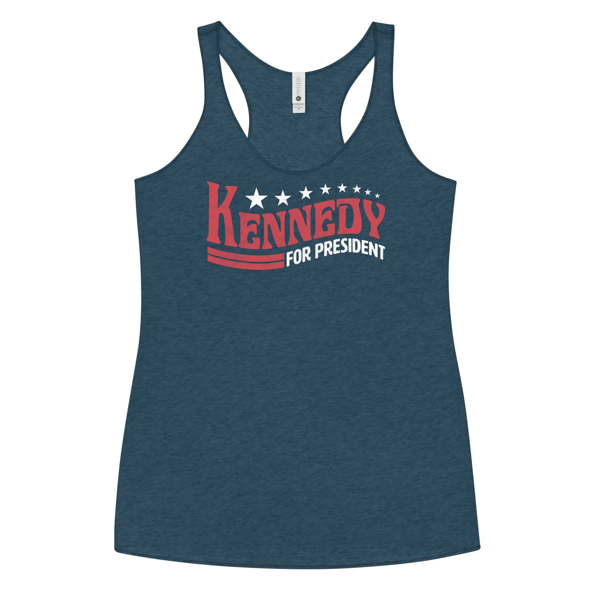 Kennedy for President Vintage Women's Racerback Tank