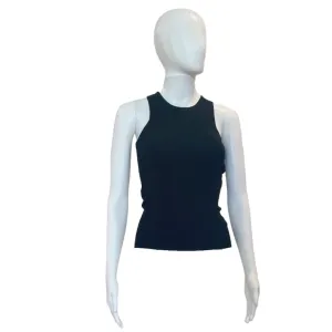 Knitdown Racerback Tank | Black