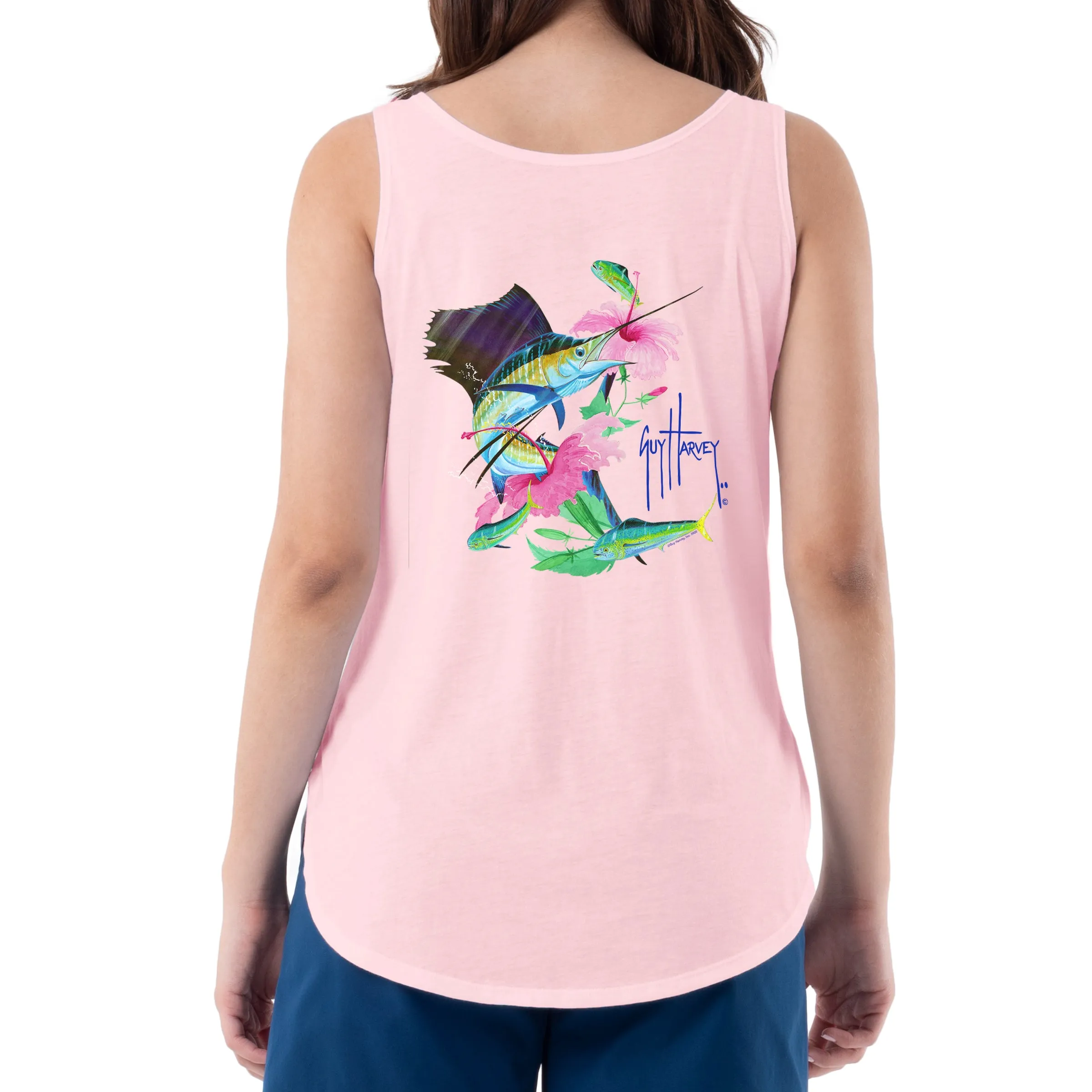 Ladies Sails & Fins Tank Top