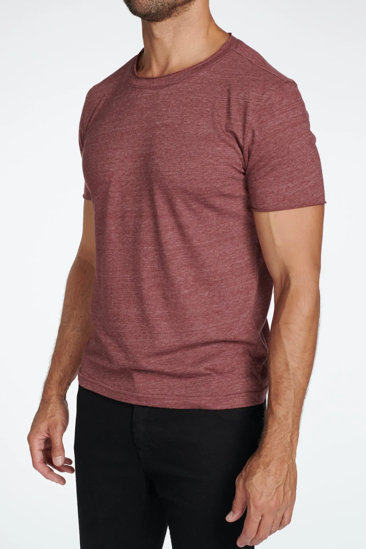 Men's Brolin Raw Neck Crew Tee