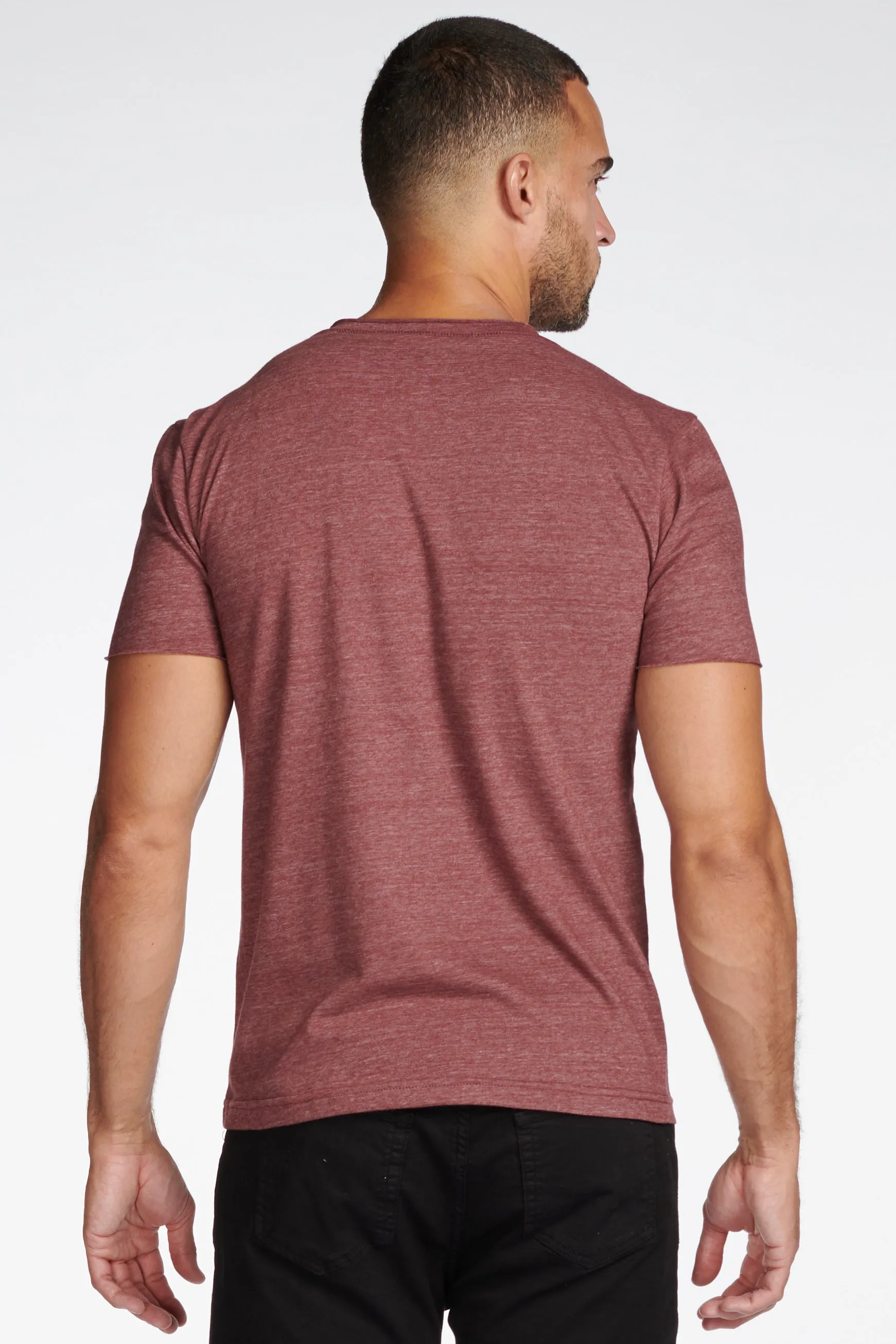 Men's Brolin Raw Neck Crew Tee