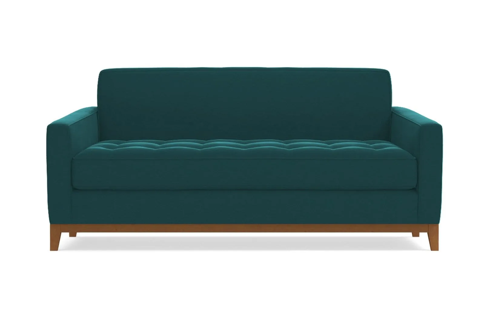 Monroe Drive Loveseat :: Leg Finish: Pecan / Size: Loveseat - 56"w