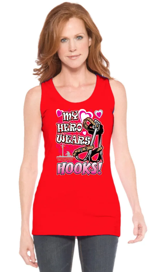 My Hero Tank Top (Black, Red, Pink)