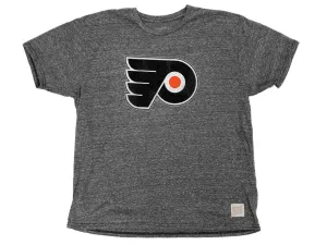 Philadelphia Flyers Retro Brand Gray Soft Tri-Blend Short Sleeve T-Shirt