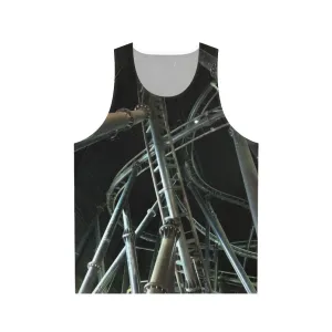 "Flight Of Fear Unisex Tank Top - Thrill-Seeking Apparel"