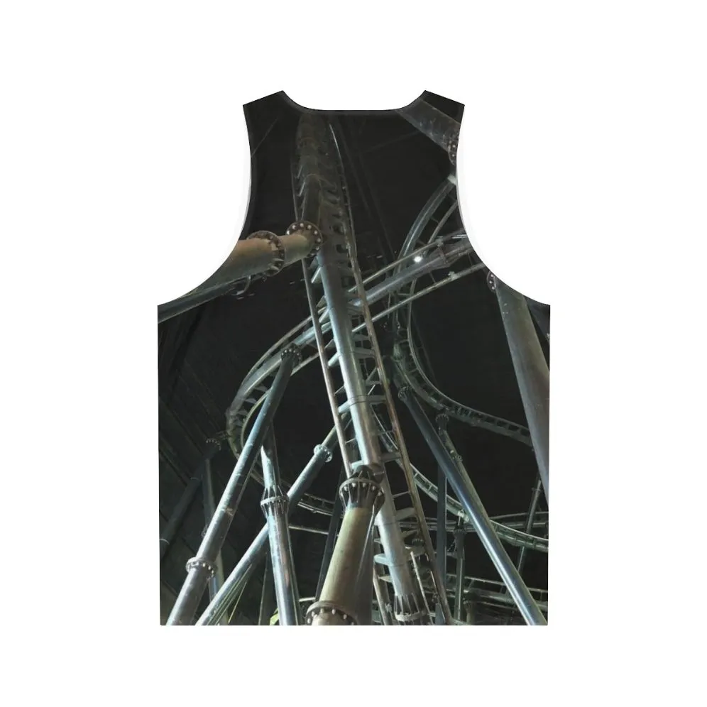 "Flight Of Fear Unisex Tank Top - Thrill-Seeking Apparel"