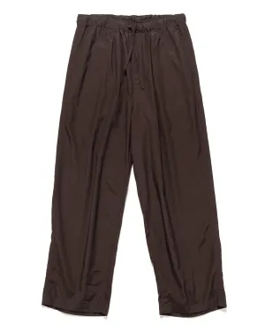 Rayon Cotton Easy Pants Brown