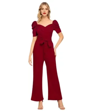 Stylish Women Polyester Basic Jumpsuit