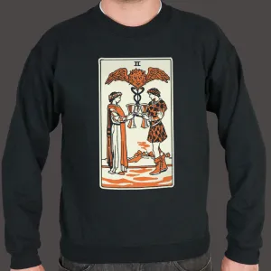 Tarot Two Of Cups Sweater (Mens)