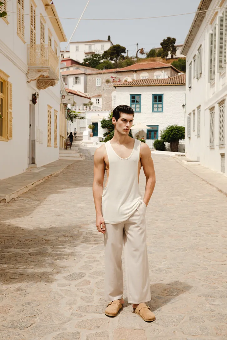 Terra Tank Top Beige