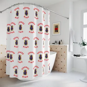 Ushkee King Polyester Shower Curtain