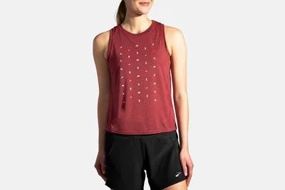 W Brooks Distance Graphic Tank