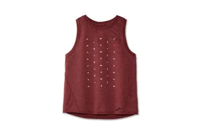 W Brooks Distance Graphic Tank