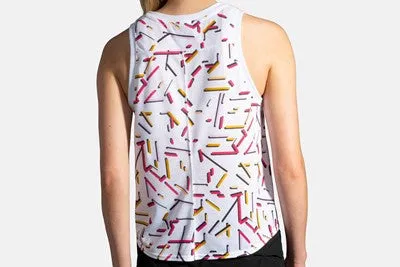 W Brooks Distance Graphic Tank