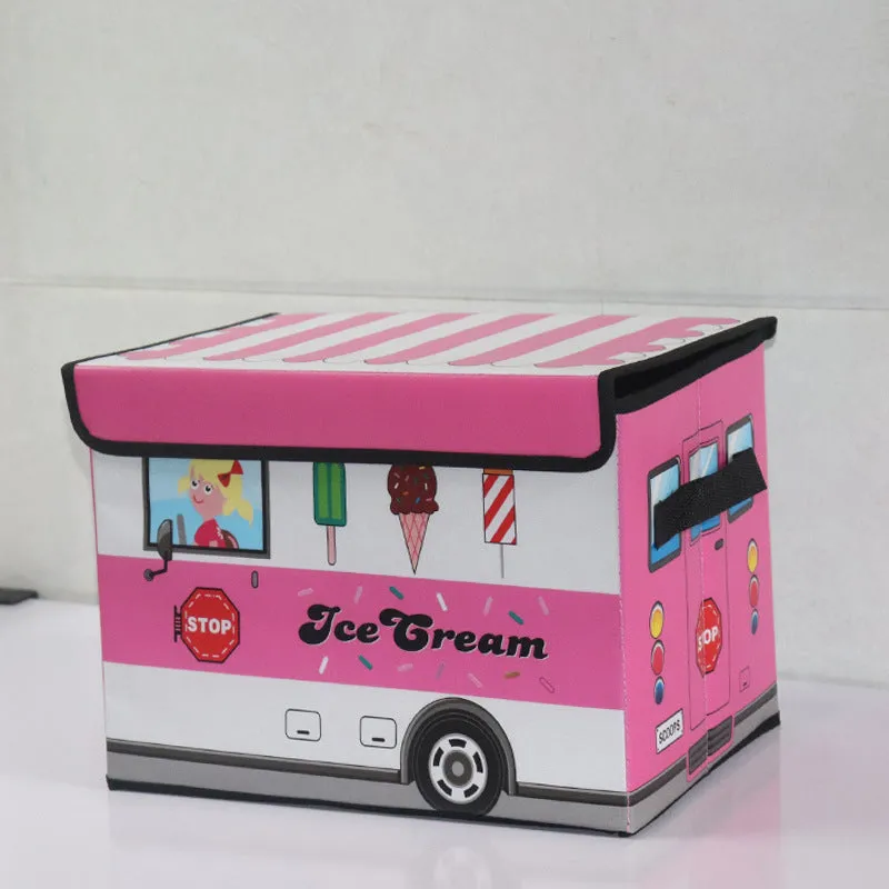 Waterproof Foldable Cartoon Car Storage Box, HG0136