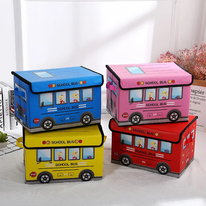 Waterproof Foldable Cartoon Car Storage Box, HG0136