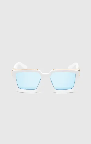 White Fashionista Sunglasses